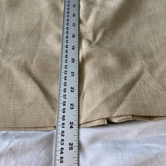 Beechers Brook Women's Cream/Tan Straight Midi Lined Skirt Size 10‎ Professional - Picture 11 of 13